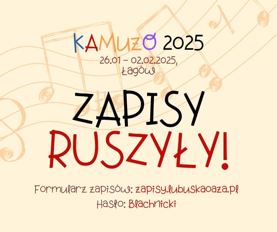 KAMUZO 2025 – zapisy